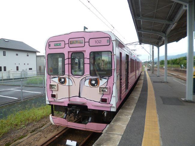 三重県の伊賀上野駅と伊賀神戸駅をつなぐ伊賀鉄道に乗ってきました。お城と忍者とブランド牛・・・ぶらぶらと楽しんできました