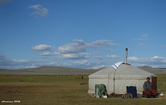 ずっと行ってみたかった国、モンゴルで初めてのゲル滞在をしました。<br />全てが新鮮！