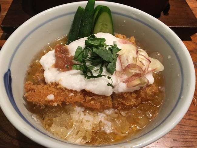 旅猿13 「都内で納涼スポット巡りの旅」<br /><br />のロケ地めぐりで、<br /><br />冷やしかつ丼、または、冷やしハンバーグを食べることに、果たして、どちらが選ばれたのか