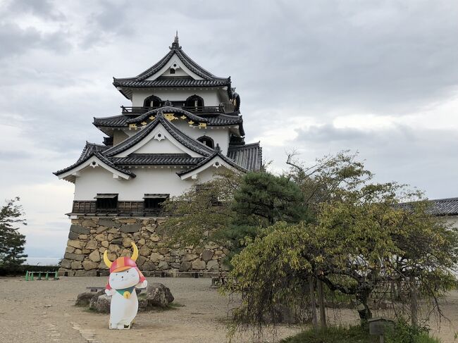 滋賀・石山寺に詣で、彦根城ではひこにゃんに急接近でした