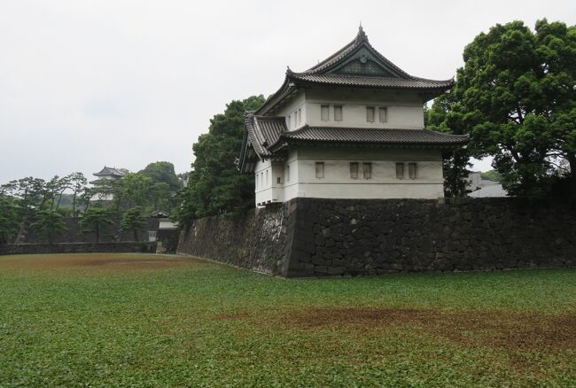 関東の続日本百名城巡りの江戸城です。