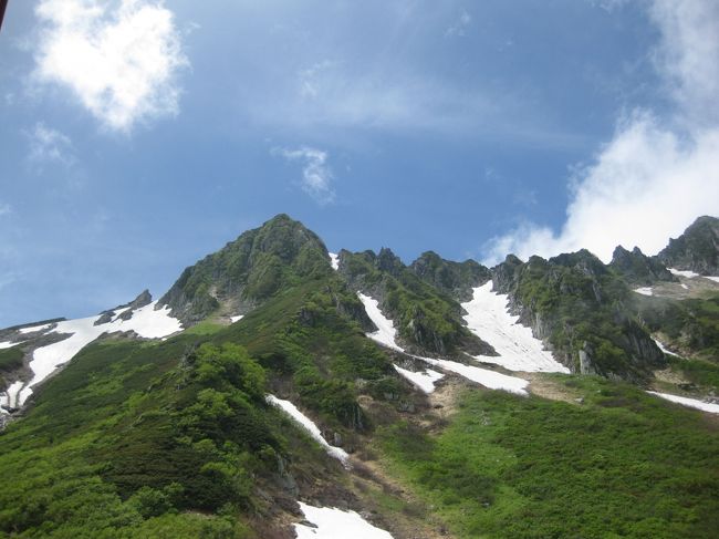 夏の始まりの頃。<br />まだ、雪残る、千畳敷カールに行った。<br />高山植物と、残雪と、なかなか見ることのできない光景を見ることができた。<br /><br />養命酒工場にも出かけた。