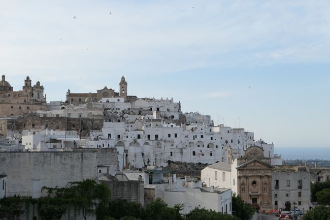 美しき南イタリア旅行♪　Vol.259(第8日）☆Ostuni：「オストゥーニ警察署」素晴らしいパノラマ♪