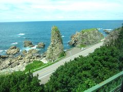 ’１８　夏の東北旅行２１　リゾートしらかみ乗車（秋田駅～東能代駅～能代駅～岩舘駅～十二湖駅）