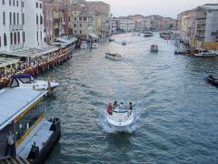 2008夏☆ヴェネツィア到着☆夕暮れのリアルト橋へ