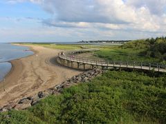 カナダ東部５州、ドライブ旅行２０１８　Day4-3（夕方、散歩しにIrving Eco-centre, la Dune de Bouctoucheへ）