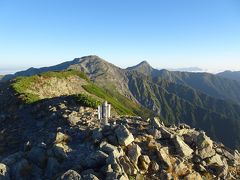 南アルプス♪白峰三山＆南嶺縦走登山（広河原～奈良田）