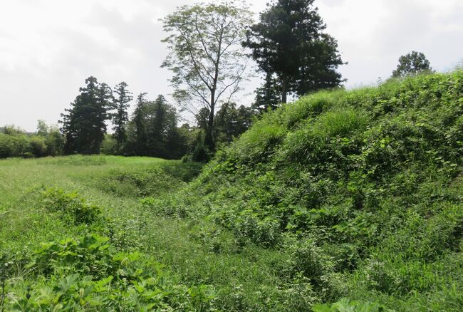 関東の続日本百名城巡り、杉山城です。