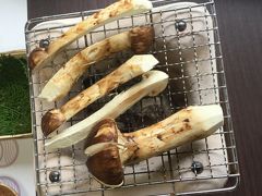 別所温泉で 美味いものを　松籟亭で 松茸懐石　1日目