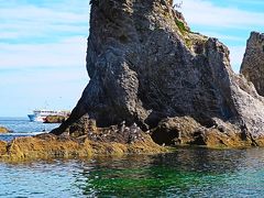 三陸南部-1　宮古・浄土ヶ浜　白い岩塊-冴えわたり　☆大震災/津波も乗り越え再生復活