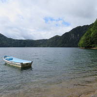 奥会津只見の深沢温泉・季の郷湯ら里に宿泊して金山町の沼沢湖に