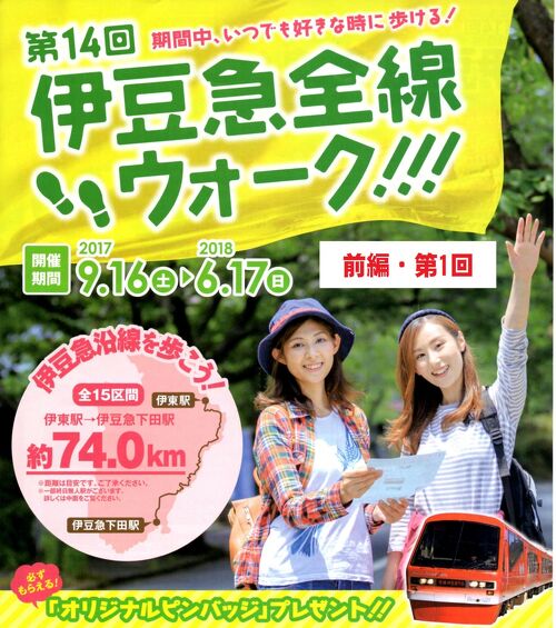 伊豆急全線ウォーク完歩記念2種+第3·4·5回伊豆急全線…電車と花バッチ全75枚 伊豆急全線ウォーク完歩記念2種+第3·4·5回伊豆急全線…電車と花