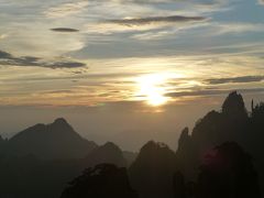 黄山（２日目）：北海は朝日がきれいです