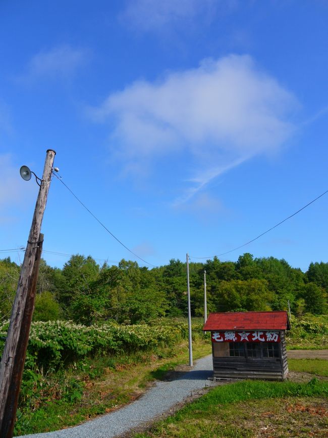 そろそろ私的には北海道のターンです。<br />（ほんまはもっと早く行きたかった・・・）<br /><br />というわけで、次の家族旅行の行先は北海道、、、の！<br /><br />最北端！！日本の最北限！！<br />宗谷岬と利尻・礼文へ～*＊<br /><br />ただし、今回は参加する家族全員が同じ期間に休むのは無理やから、現地集合、現地解散にしてみた。<br /><br />ざっくり言うとこんな感じ↓<br /><br />まず8/30に親が出発、フェリー＆キャンピングカーで北海道へ。<br />親は車旅で稚内をめざす。<br /><br />続いて、9/1次女（私）が出発。電車利用で稚内を目指す。<br />※親と私はそれぞれ別行動<br /><br />最後に、9/3妹（3女）が出発。飛行機で大阪から稚内へ。<br /><br />そして稚内にて9/3の夕方に全員集合する！！そのあとは、<br />9/3稚内泊→9/4,5利尻島2連泊→9/6礼文島泊<br />(この間、団体行動)<br />9/7稚内にて妹のみ帰宅。私と親は車旅続行。幌加内あたり泊予定。<br />9/8引き続き車旅　夕張泊予定。<br />9/9私だけちょこっと電車旅＆飛行機で→大阪へ（私の旅はここまで）<br />9/10以降　親は北海道～東北ぶらり車旅（帰宅日未定）<br />※長女は家庭があるので不参加。<br /><br />ってわけですよ(・∀・)！なんかめっちゃ楽しそうじゃない？？<br />ほんまにちゃんと集合できるんかな～とか、大型台風も近づいてるし大丈夫なんかな～とか、そもそも休めるんかな～とかｗｗ<br /><br />そんな感じで出発～＝З<br /><br />ーーーーーーーーーーーーーーーーーーーーーーーーーー<br />「その２（１）」について<br /><br />さて、これは次女（私）の1人旅パートの2日目の内容です。<br />9/1に北海道に来て、宗谷本線へ。<br />この日は途中の塩狩駅すぐの「塩狩ヒュッテ」で1泊した。<br /><br />翌日9/2は稚内に近付くためにさらに北上するねんけど、そんな一気に行っちゃったら面白くないからさ、ずっと降りてみたかった無人駅をハシゴしてみました～♪<br /><br />まずは「北星」＆「日進」の「宗谷本線」といえば！な2駅からスタートや～(´▽｀)ﾉ<br /><br />※鉄分9割の旅行記です。<br />※ぜんぜん内容的に進まないくせに写真がやたら多いです。<br />※「2日目」は3部構成です。爆<br />※しかも、主な観光地はほぼ出てきません(´ー｀)bｸﾞｯ