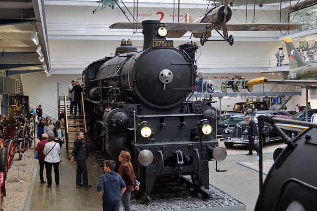 チェコ プラハの国立技術博物館（その１ 鉄道車両）