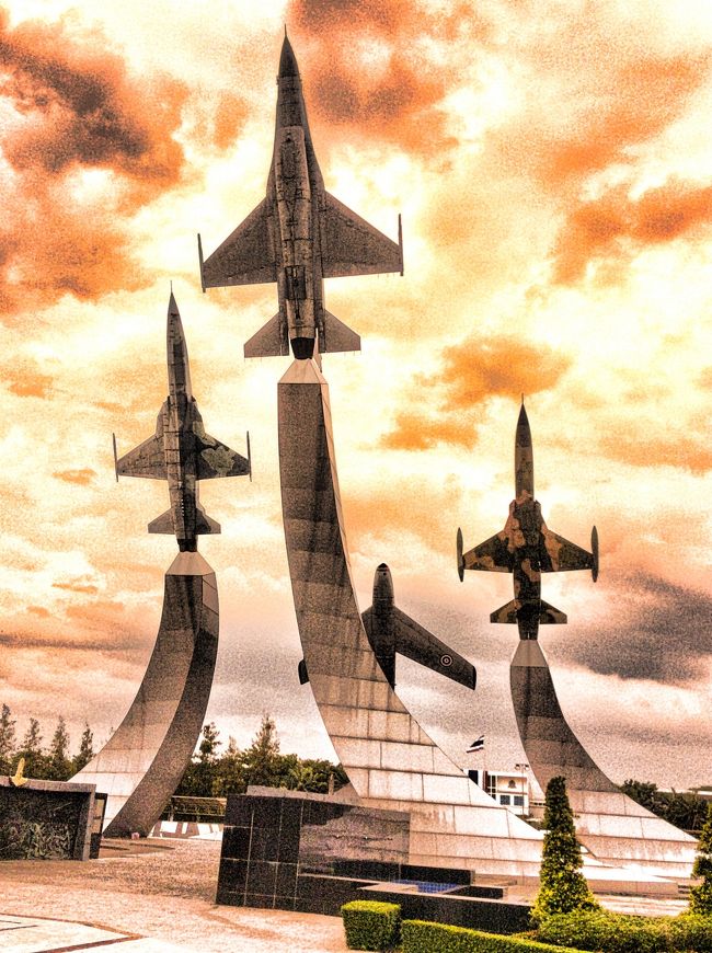 タイ王国空軍博物館(Royal Thai Air Force Museum)&Royal Thai Air Force (RTAF) 航空公園を見学しました。