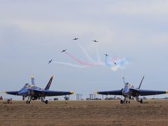 ミラマーの航空ショーをボックスシートの最前列で観戦