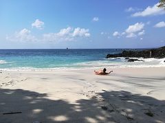 2018GW　バリ島（26）　パダンバイからバイクでお出かけ！ホワイトサンドビーチが二個ある！！
