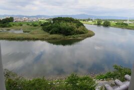 2018夏、三河の名城(3/7)：吉田城(3)：模擬鉄櫓、豊川、展示室、町家案内、大名行列