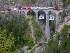 スイス・イタリア オーダーメイド鉄道旅行 (3)サンモリッツ、ランドヴァッサー橋