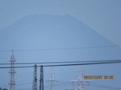 10月7日ふじみ野市から見られた富士山