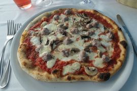 美しき南イタリア旅行♪　Vol.401(第14日）☆オートラントビーチ:絶品のピザを頂く♪