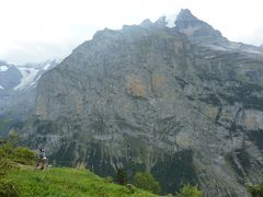 スイス一人旅　美術館めぐりと山（３）ラウターブルンネンとミューレン