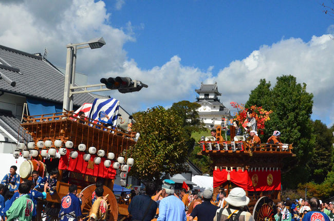 10月05日～08日開催された“掛川大祭(おおまつり)”を最終日の08日に見て来ました。<br />また、この祭りは初めてなので要領が悪くウロウロしてしまいました。<br /><br />▼掛川大祭とは…<br />城下町であり宿場町である掛川は10月第2土曜・日曜を中心に、小祭は3日間、三年に一度の大祭は4日間、江戸時代から脈々と継承されてきました。かつての掛川宿十三町ばかりでなく、今や四十一町が参加する掛川祭は、神社単位の祭事にとどまらず、七つの神社をひとつの祭礼としているのが特徴で、自らが楽しむとともに見る人びとを楽しませる祭礼となっています。<br />(掛川観光協会HPより)<br />そして今年は、その3年に一度の大祭の年です。<br /><br />動画や写真をたくさん撮って来ました。<br />上手くは撮れていませんが、たくさんアップしたいと思いますので、整理しながら小刻みにアップ予定です。<br /><br />★掛川市役所のHPです。<br />http://www.city.kakegawa.shizuoka.jp/kankou/index.html<br /><br />★掛川観光協会のHPです。<br />http://www.kakegawa-kankou.com/<br /><br />YouTubeをアップしました。<br />https://youtu.be/H1ui5cu5PMo