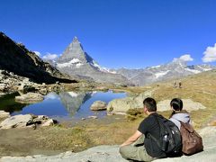 2018年夏～スイス登山鉄道とレンタカーの旅９日間～５日目①ゴルナーグラート展望台と逆さマッターホルン！