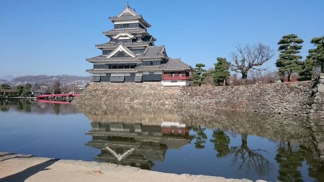 親と諏訪大社、松本城とベタに観光してみた。