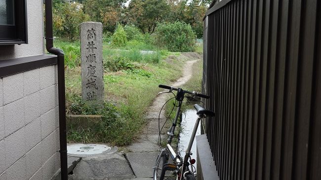 秀吉と三成の大山崎の合戦戦況を、洞ヶ峠で見届けていたという筒井順慶。しかし事実は、光秀が洞ヶ峠に出陣し盟友と頼む順慶を待っていた。これが後世歪曲されて喧伝され、順慶が洞ヶ峠で秀吉と光秀の合戦の趨勢を傍観したという、冒頭の洞ヶ峠の故事が生まれ、この「洞ヶ峠」は日和見主義の代名詞として語り継がれています。<br /> 光秀が討たれた後、順慶は大和を出立して京都醍醐に向い、羽柴秀吉に拝謁した。この際、秀吉は順慶の遅い参陣を叱責したという。織田家の後継者を選別する清洲会議が実施され、順慶は他の一般武将達と共に待機している。秀吉への臣従の証として、養子(従弟、甥でもあった)定次を人質として差し出している。 後、秀吉の家臣となり大和の所領は安堵された。<br /> と云うのが筒井順慶VS秀吉の大まかな関係です。その、順慶が八代目の筒井家城主としていた城跡と順慶の筒井順慶の五輪塔覆堂を巡りました。<br />