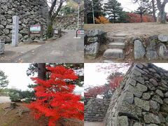 愛知・伊勢志摩の旅（１５）紅葉の松坂城跡