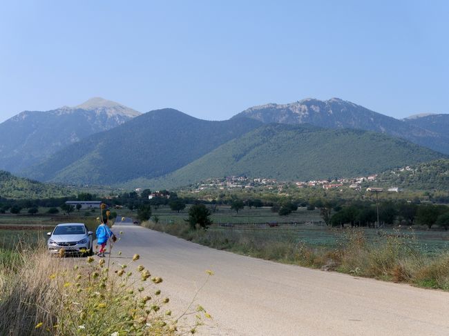 2018.8ギリシアザキントス島，ペロポネソス半島ドライブ旅行24-LevidiからOrchomenosへ