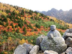 紅葉２個目は網張温泉から大地獄谷へ