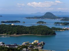 2018.10天草ドライブ旅行2-天草五橋，高舞登山からの展望，266号線を龍ヶ岳町へ