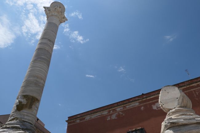 美しき南イタリア旅行♪　Vol.464(第17日）☆ブリンディジ：美しい「古代ローマの円柱」♪