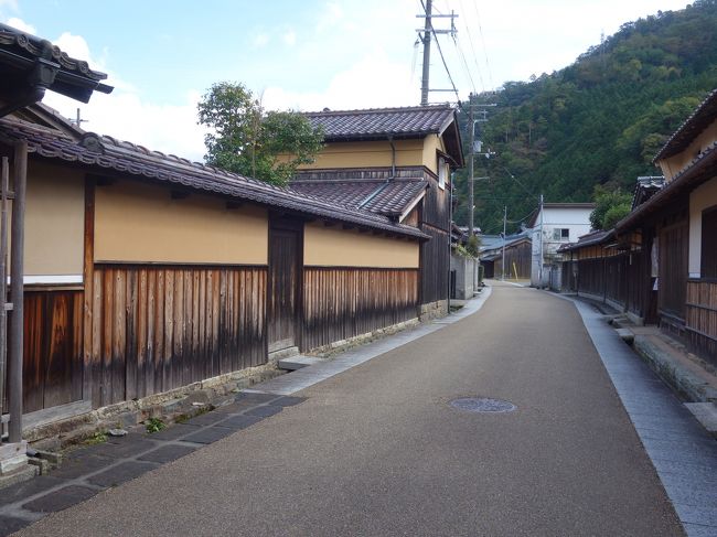 生野銀山を支えてきた生野の町。かつての多数の職員とその家族の賑わいはありませんが，名残の文化の高さを感じました。