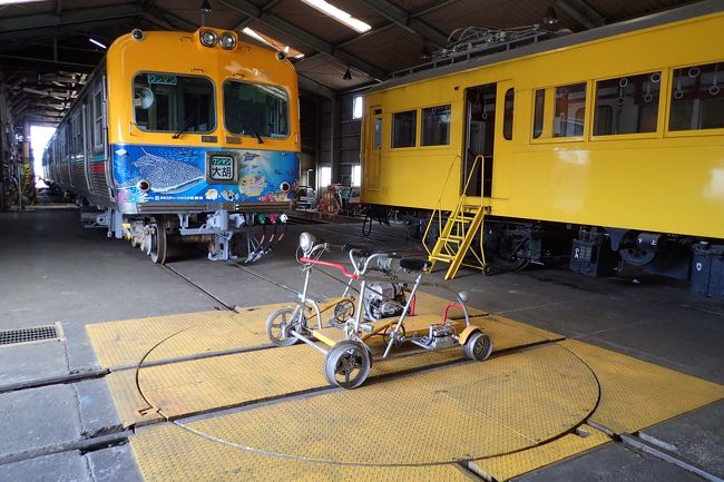 昔の井の頭線が走る上毛電気鉄道沿線をサイクリングと車庫見学とサイクルトレインを楽しんだ一日