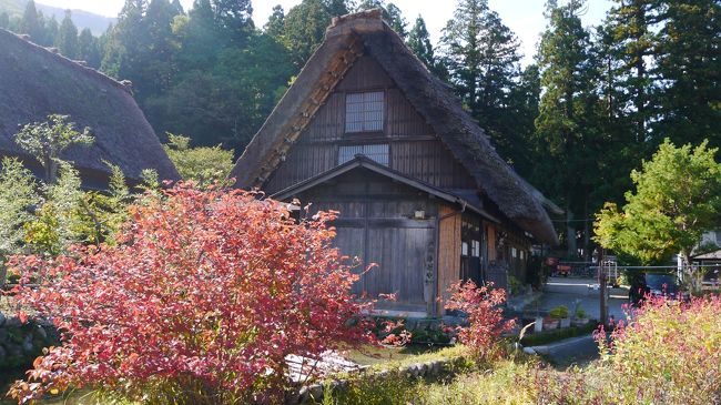 セントレアから行く愛知・福井・石川・岐阜・富山周遊旅～４日目　白川郷・飛騨高山・五箇山　世界遺産に大興奮