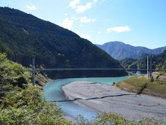 大井川上流へドライブ 2018.10.24 2.接岨峡温泉