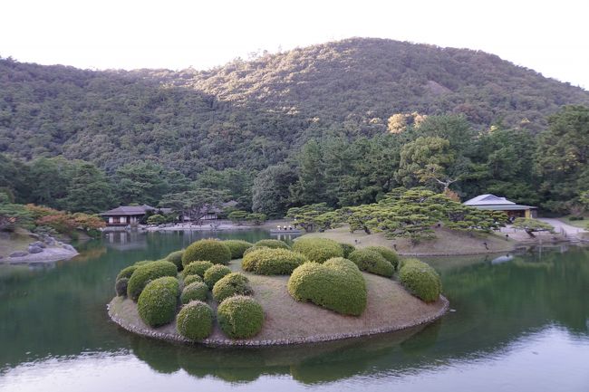 来年の社員旅行の候補地の1つとして高松を考えており<br />今回はその下見を兼ねた旅行です。<br />高松に訪れるのは今回初めてです!<br /><br />と、IHGのポイント稼ぎもあり宿泊はANAクラウンプラザホテル岡山です。