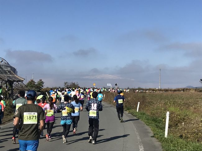 ラフランスの食べ放題で大人気のラフランスマラソン2018に参加しました。走るのはオマケみたいなものです。