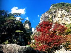 昇仙峡で紅葉狩り 帰りにほったらかし温泉