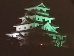 唐津の夜景と虹ノ松原