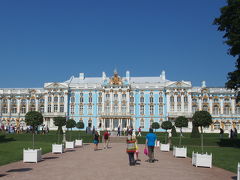 ロシア 2018年7月/ ツァールスコエ・セロ、エカテリーナ宮殿は混んでました