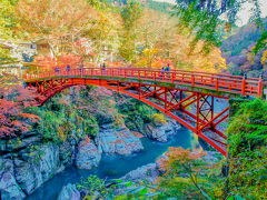 紅葉の奥秩父と西武秩父秩父駅をお散歩