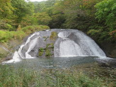 花巻温泉の釜淵の滝など散策して台温泉に