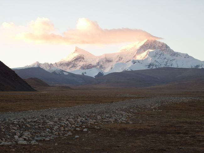 チベット旅行(8,000m峰五座大展望)７日目オールドティンリー滞在 シシャパンマベースキャンプ、ペンクンツォ、トンラ
