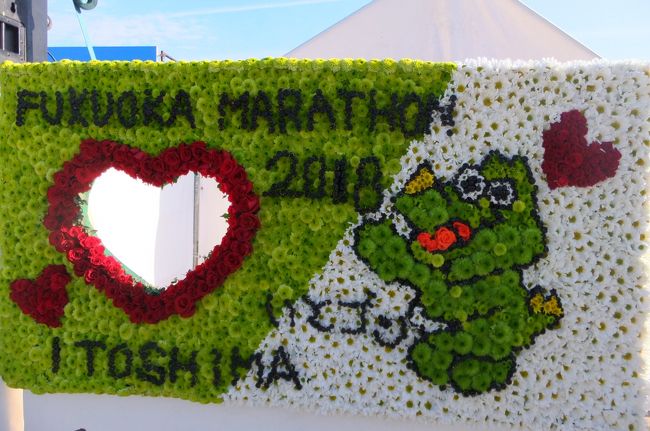 福岡マラソン2018に出場、前後して福岡の旅です。<br /><br /> 福岡、岡山、神戸と毎年抽選の11月開催の三大会にエントリーし、どれか一つでも当たればいいと思っていたら、神戸はあえなく落選、岡山は無事当選して、気持ちが岡山に傾いていたところ、岡山よりも倍率の高い福岡にまさかの当選。日程がバッティングしてしまい、岡山ごめんなさいと思いつつ、倍率が高くてこの先当たるかどうかわからない福岡に申し込みました。<br /><br /> 元々は小松~福岡の航空券をマイレージで飛ぶ予定が、油断しているうちに満席。まともに買うと片道二万近く。安く上げようと、伊丹~福岡線を行きは購入して帰りはマイレージにしました。それでも飛行機の時間の関係で、金曜日に仕事終わってから大阪まで移動して前泊。土曜日の朝一の飛行機で福岡に異動し、福岡市内観光。日曜日はマラソン。月曜日も観光して帰宅です。<br /><br /> 今回はちょっとビックリな出来事(キセキの再会)があったので、ある意味思い出深いです。<br />