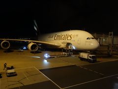 Emirates EK7031便。名古屋から関空までのバスの便です。e-ticket にちゃんとのっています。